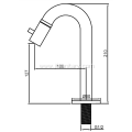 Rotary Switch Single Cold Basin Faucet Brass